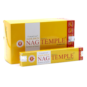 12x 15g Golden Nag - Tempel Rökelse