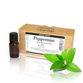 10x 10ml Pepparmynta Eterisk Olja  Utan Etikett