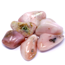 24x Tumlade Stenar - Opal (B-klass)