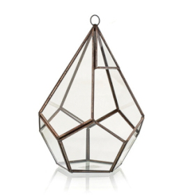 Terrarium i Glas - Stor Pyramid