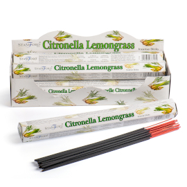 6x Stamford Premium Rökelsepinnar - Citronella & Citrongräs