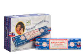 12x Satya Nag Champa Rökelse - 40g