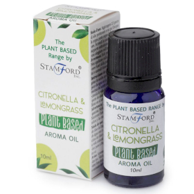 6x Växtbaserad Aromolja - Citronella & Citrongräs