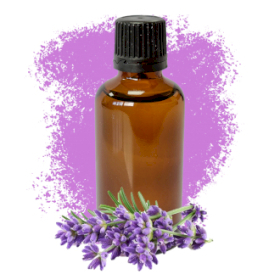 10x Lavendel Eterisk Olja 50ml - Utan Etikett