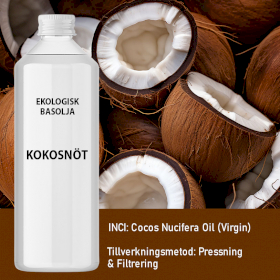 Ekologisk Kokosolja 1 Liter