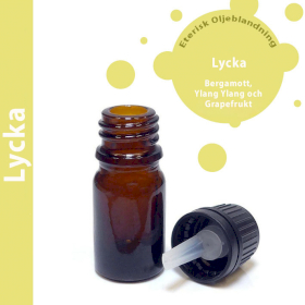 10x Lycka Eterisk Oljeblandning 10ml - Utan Etikett