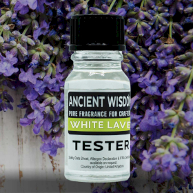 Doftolja Tester 10ml - Vit Lavendel