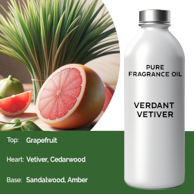 Grönskande Vetiver Ren Doftolja - 500ml