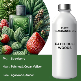 Patchouli-skog Ren Doftolja - 500ml