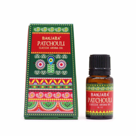 6x Banjara Indisk Doftolja 10ml - Pathchouli