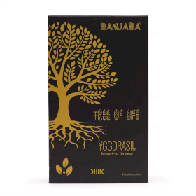 12x Banjara Botaniska Rökelsepinnar - Yggdrasil-träd