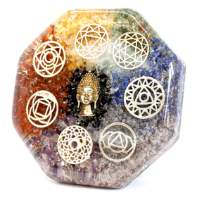 Orgonit till Skrivbord - Buddha Chakra - Stor